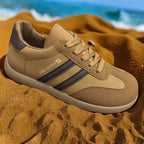 Damen Sportliche Sneakers mit atmungsaktiver Oberflächenstruktur und rutschfester Sohle R&B