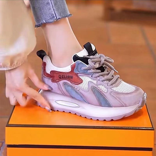 Damen Sportliche Sneaker mit atmungsaktiver Oberfläche und dämpfendem Sohlenprofil R&B