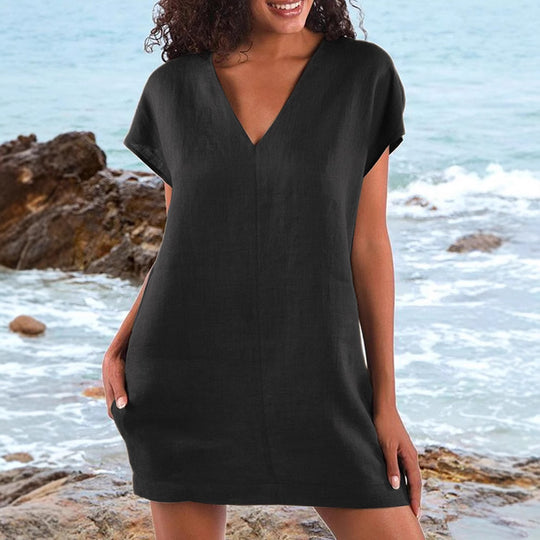 Damen Leichtes Sommerkleid R&B