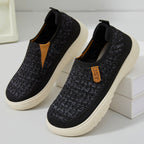 Damen Bequeme Slip-On Freizeitschuhe R&B