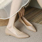 Damen Elegante Ballerinas mit spitzem Design und weich gepolsterter Innensohle R&B