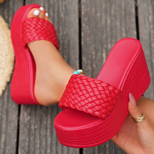 Damen Plateau Sandalen R&B