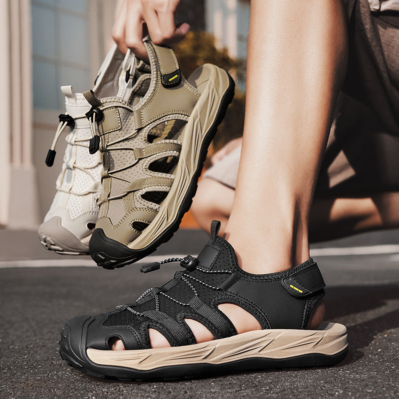 Damen Sportliche Outdoorsandalen mit rutschfester Sohle und atmungsaktivem Obermaterial R&B