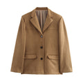 Damen elegante Jacke im modernen Schnitt mit praktischen Taschen