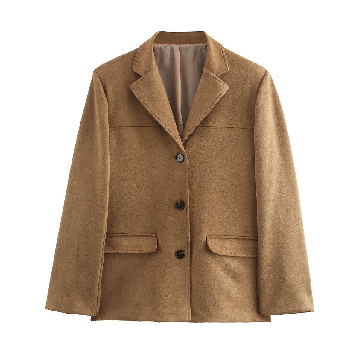 Damen elegante Jacke im modernen Schnitt mit praktischen Taschen