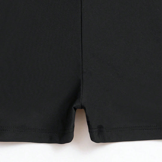 Damen Hochgeschnittene Bikinishorts mit elegantem Kreuzdesign R&B