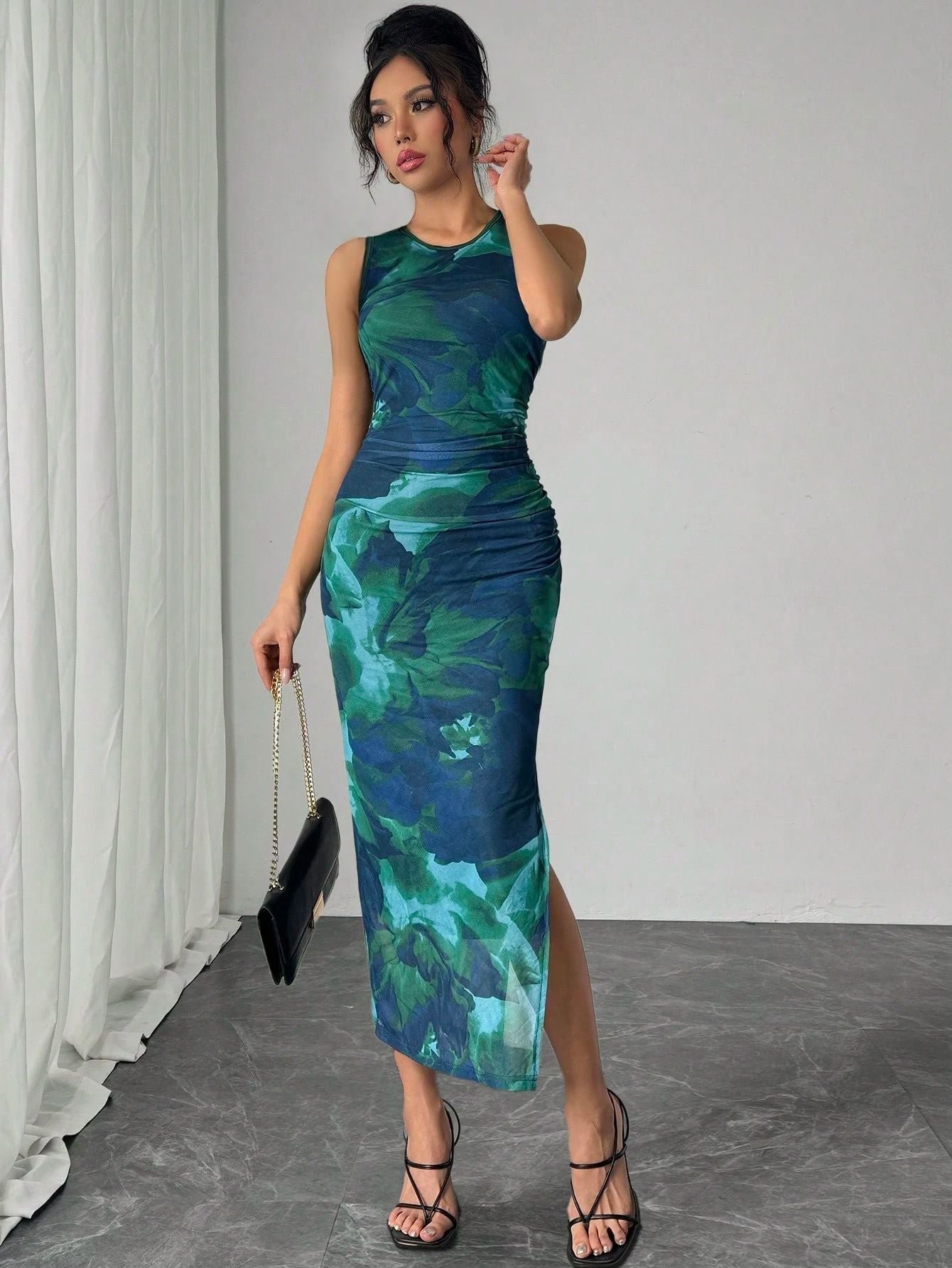 Damen Körperbetontes Kleid R&B
