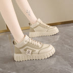 Damen Modische High-Top Sneakers mit komfortabler Profilsohle R&B