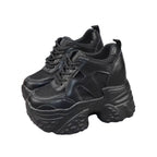 Damen Chunky Sneakers mit atmungsaktiver Mesh-Oberfläche und dämpfender Sohle