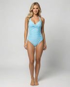 Damen Badeanzug mit raffiniertem Schnitt R&B
