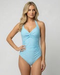 Damen Badeanzug mit raffiniertem Schnitt R&B