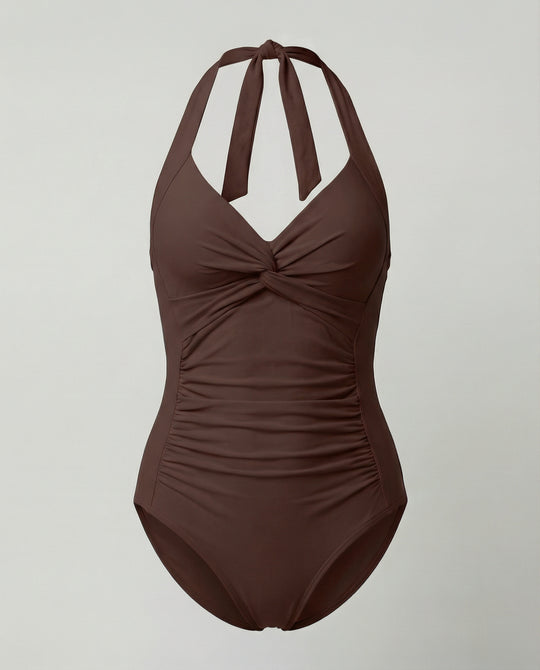 Damen Badeanzug mit raffiniertem Schnitt R&B