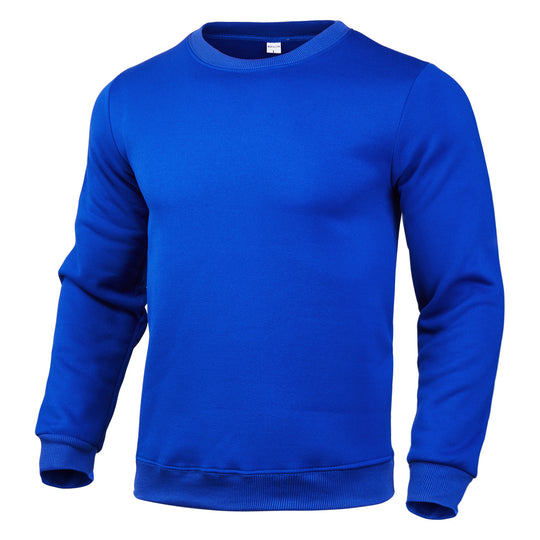 Herren Komfortabler Rundhals-Pullover aus hochwertigem Baumwollmix R&B