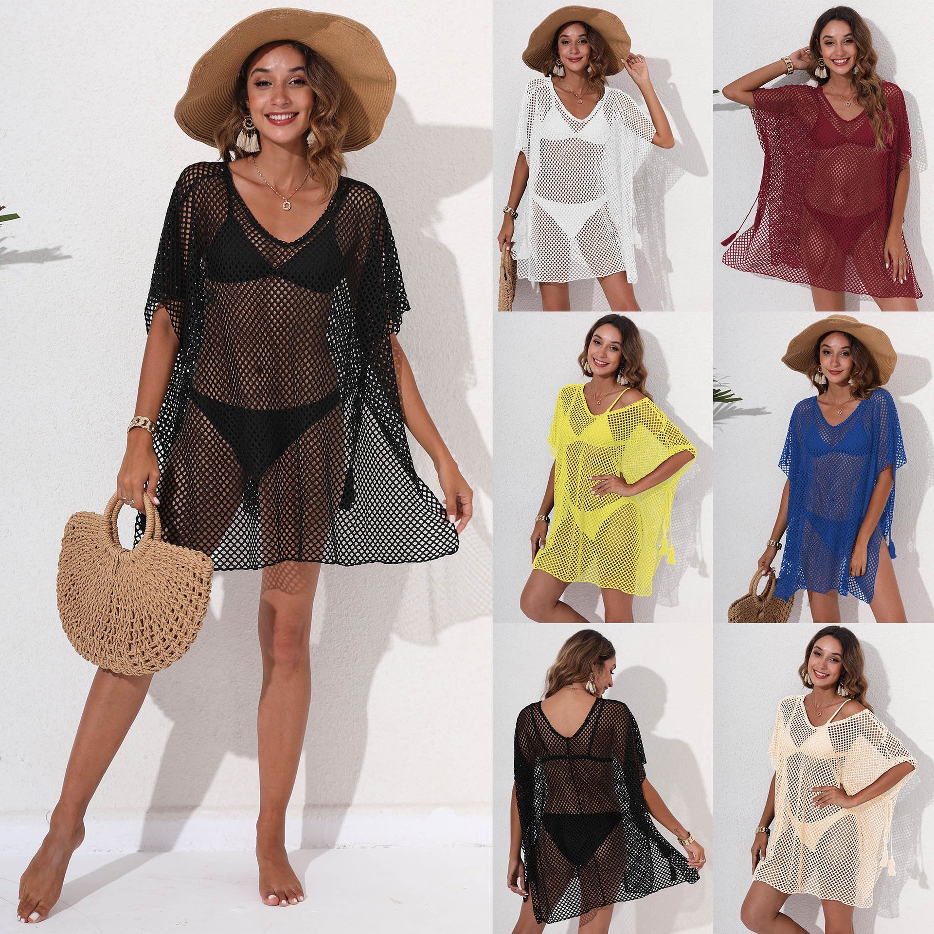 Damen Strandkleid R&B