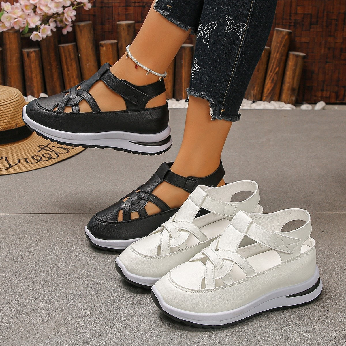 Damen Atmungsaktive und komfortable Freizeitschuhe R&B