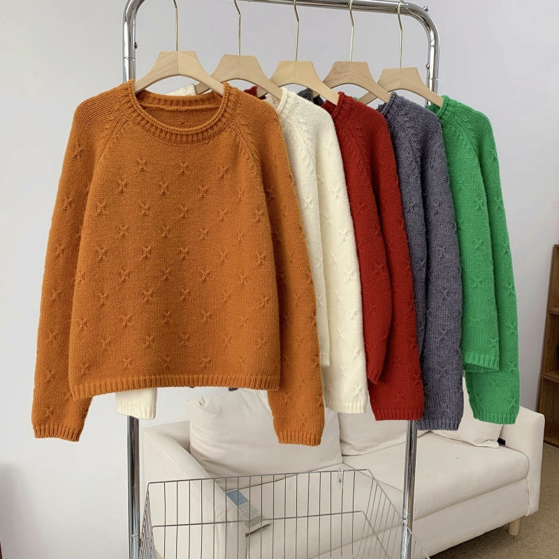 Damen Kuscheliger Strickpullover mit strukturiertem Muster R&B
