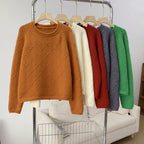 Damen Kuscheliger Strickpullover mit strukturiertem Muster R&B