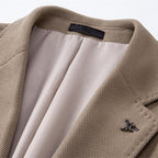 Herren Blazerjacke mit hohem Kragen