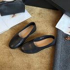 Damen Komfortable Slippers aus hochwertigem Leder mit atmungsaktiver Innensohle