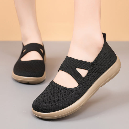 Damen Atmungsaktive Freizeitschuhe mit elastischem Design R&B