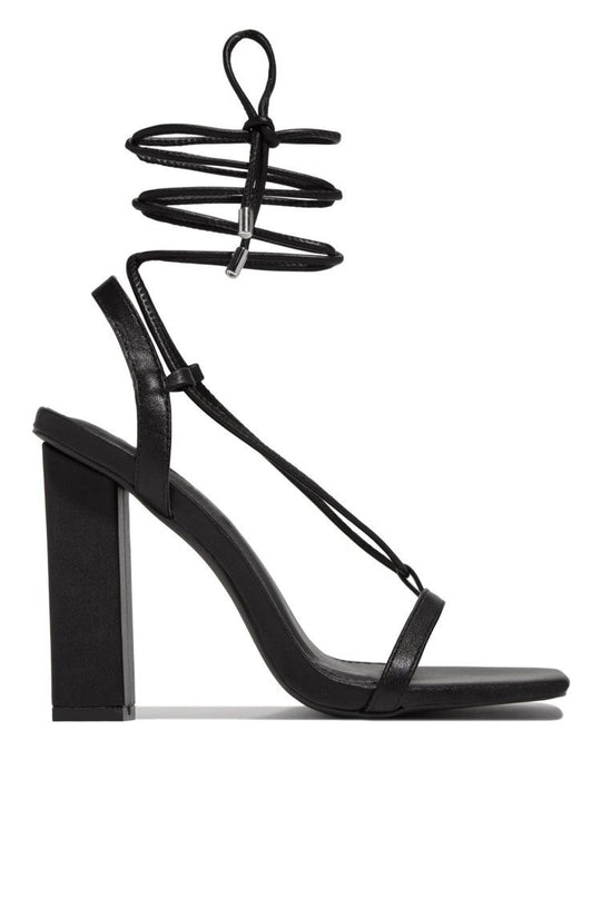Damen Elegante High Heel Sandalen mit multifunktionalen Riemen R&B