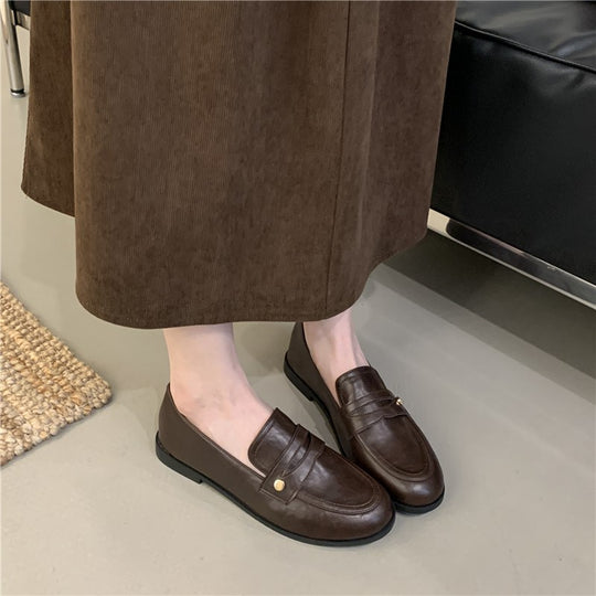 Damen Mokassins mit hochwertigem Leder und eleganten Details R&B