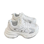 Damen Sportliche Sneaker mit ergonomischer Dämpfung und atmungsaktiver Mesh-Oberfläche