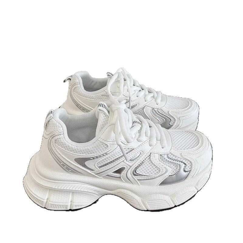 Damen Sportliche Sneaker mit ergonomischer Dämpfung und atmungsaktiver Mesh-Oberfläche