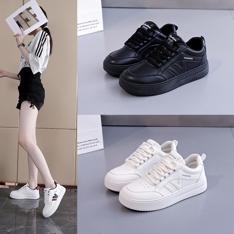 Damen Sportliche Sneaker mit modischem Design und dicker Sohle R&B