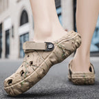Damen Leichte Sport Clogs mit verstellbarem Riemen R&B
