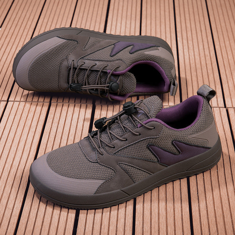 Damen Sportliche Schnürschuhe mit innovativem Schnellschnürsystem und rutschfester Sohle