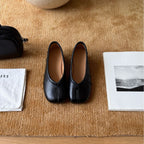 Damen Elegante und bequeme Ballerinas aus hochwertigem Leder R&B
