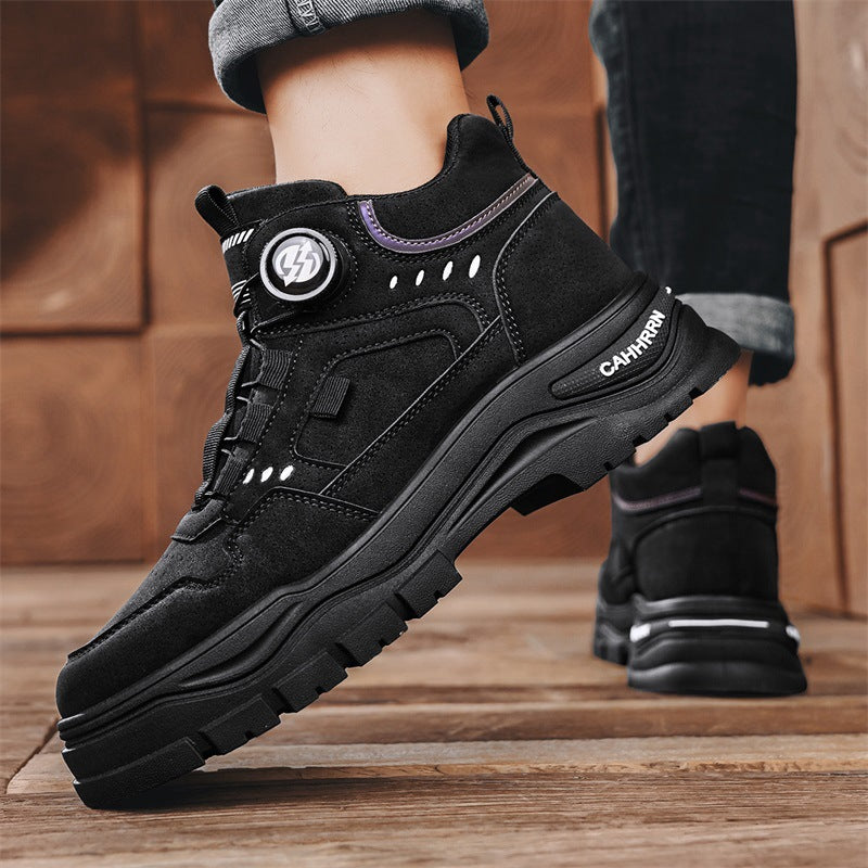 Damen Hohe Outdoor-Sneaker mit schnelltrocknendem Obermaterial und rutschfester Sohle R&B