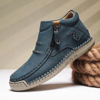 Herren Bequeme und modische Stiefeletten mit Reißverschluss R&B
