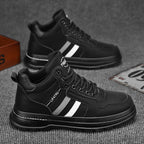 Damen Sportliche High-Top Sneakers mit rutschfester Sohle und atmungsaktivem Obermaterial