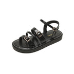 Damen Sandalen mit verstellbaren Schnallen und komfortabler Sohle