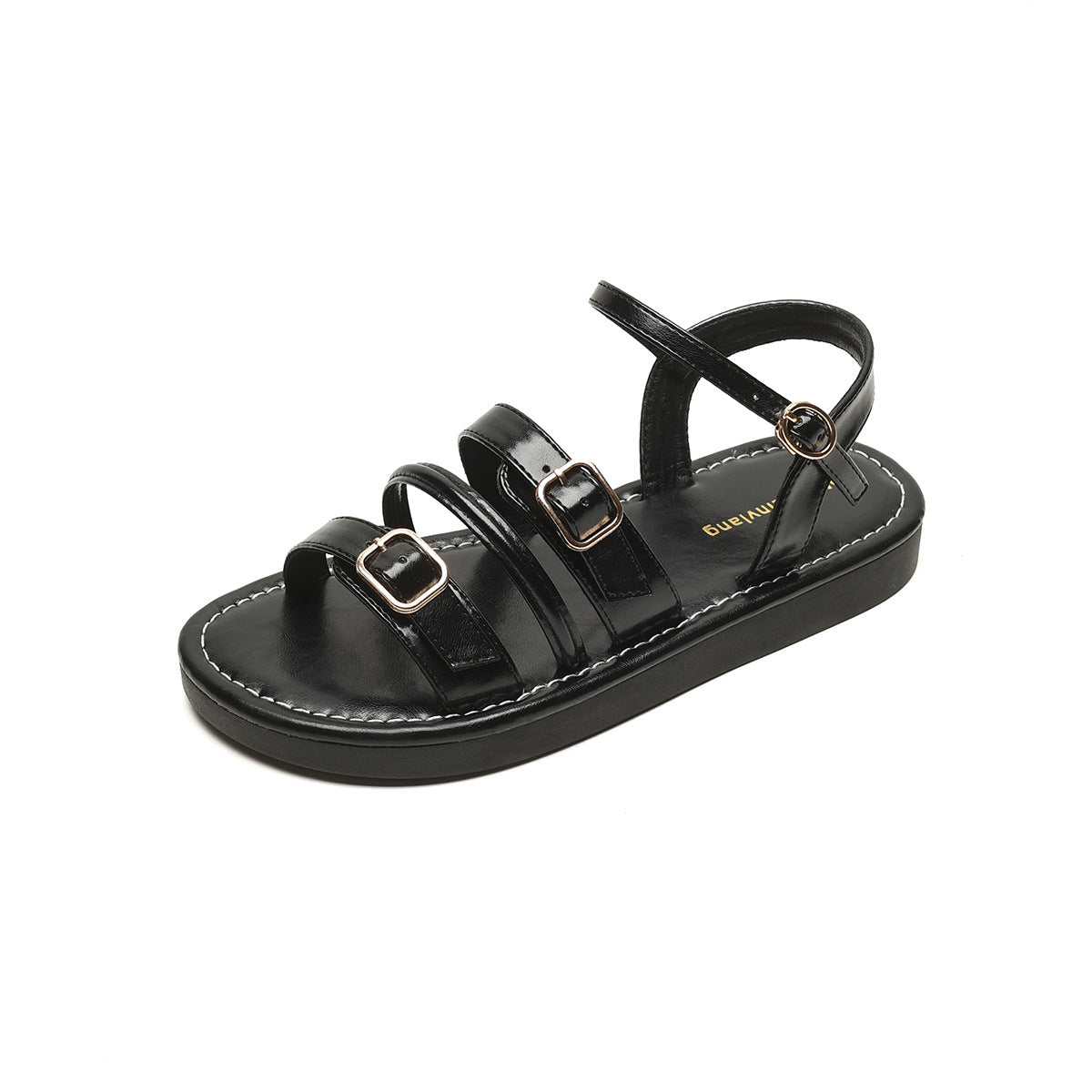 Damen Sandalen mit verstellbaren Schnallen und komfortabler Sohle