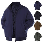 Herren Winterjacke mit warmem Innenfutter und praktischen Taschen R&B