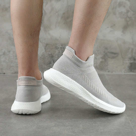 Damen bequeme und atmungsaktive Slip-On Sneakers mit flexiblem Sohlenprofil R&B