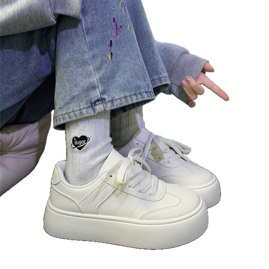 Damen Sportliche Plateausneaker mit modernem Design und rutschfester Sohle R&B