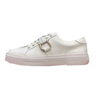 Damen Sneakers mit modischem Schnallen-Detail und rutschfester Sohle R&B