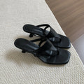 Damen Elegante Slingback-Sandaletten mit komfortablem Blockabsatz