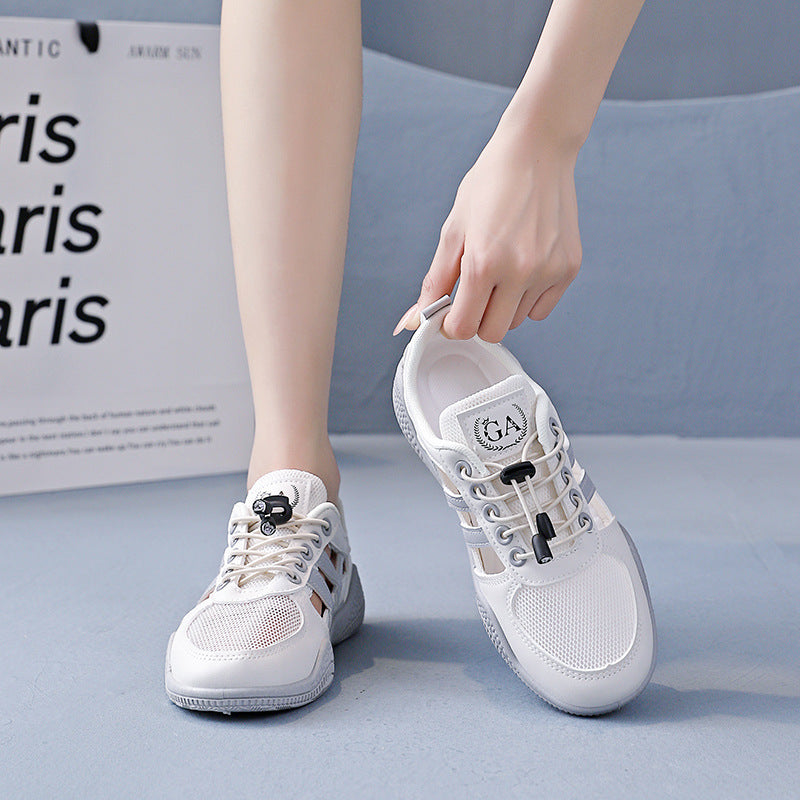 Damen Atmungsaktive Freizeitsneaker mit innovativem Schnürsystem R&B