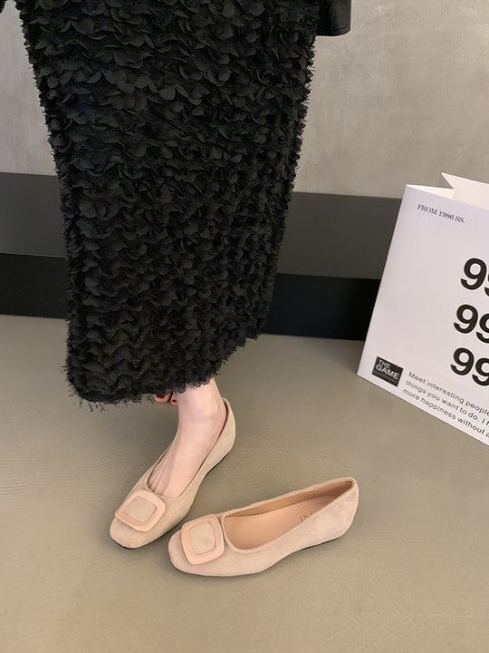 Damen elegante Ballerinas mit modischem Schleifenakzent und komfortabler Innensohle R&B