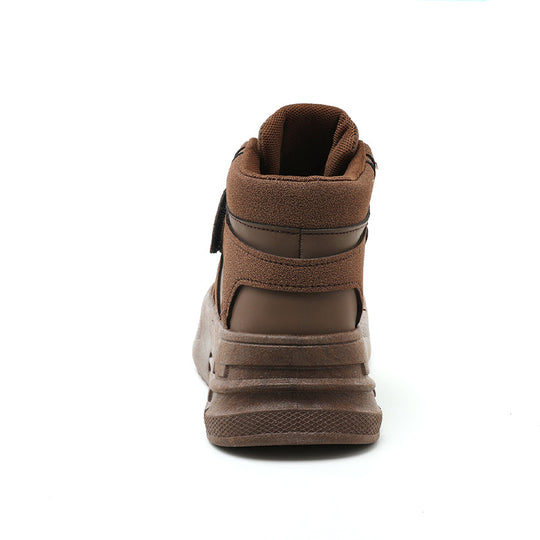 Damen Sportliche High-Top Sneakers mit praktischem Klettverschluss und strapazierfähigem Obermaterial R&B