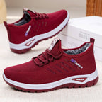 Damen Sportliche und bequeme Sneaker mit kuscheligem Innenfutter R&B