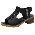 Damen Atmungsaktive Sandalen mit modischer Schnürung R&B