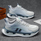 Damen Sportliche Laufschuhe mit atmungsaktiver Mesh-Oberfläche und stoßdämpfender Sohle EB