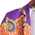 Damen Blazer im auffälligen afrikanischen Muster