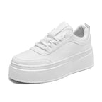 Damen Plateau-Sneaker mit trendigem Design und dämpfender Sohle